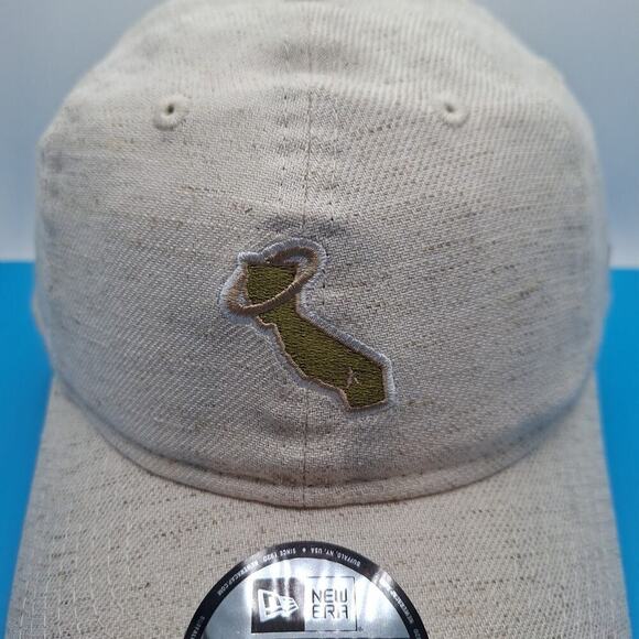 Los Angeles Angels New Era 9Twenty Hemp Weave Collection Adjustable Strapback - Picture 3 of 7